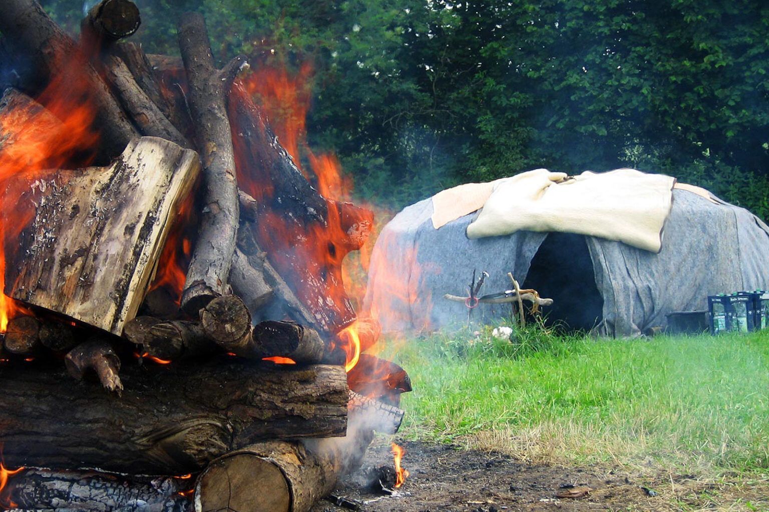 SchwitzhüttenWochenende Vision der Freude